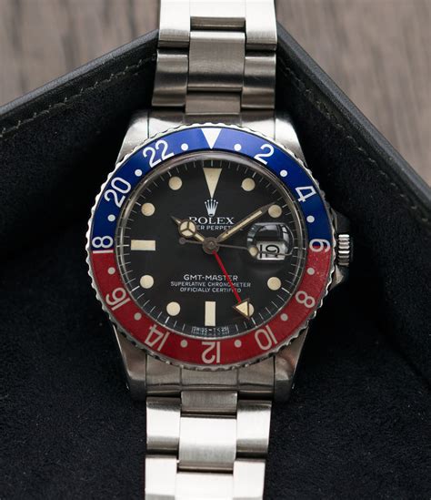 rolex gmt master 16750 value